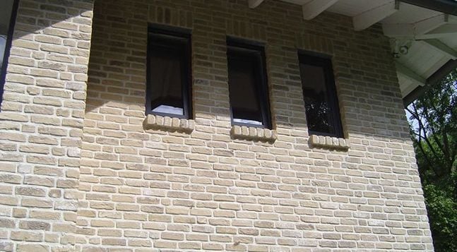 iç mekan tuğla